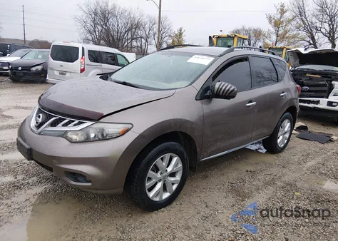 2013 Nissan Murano Sv from USA, damaged, VIN JN8AZ1MW7DW322575